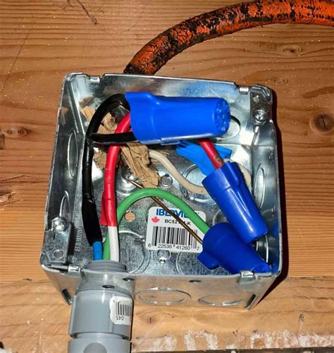 is low-voltage wiring outside junction box a safety issue|uncovered electrical box problems.